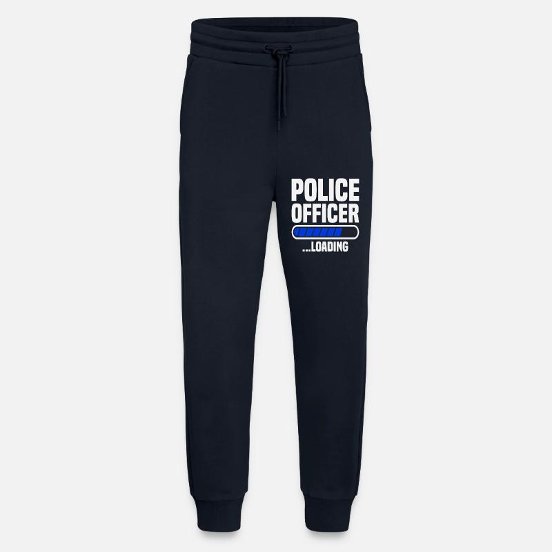 Polizist lädt Polizeischule Graduierter Polizei - Jogginghose - made by SPREAD - DARK NAVY