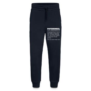 Lustige Patenonkel Definition Geschenkidee - Jogginghose - made by SPREAD - DARK NAVY - Vorne