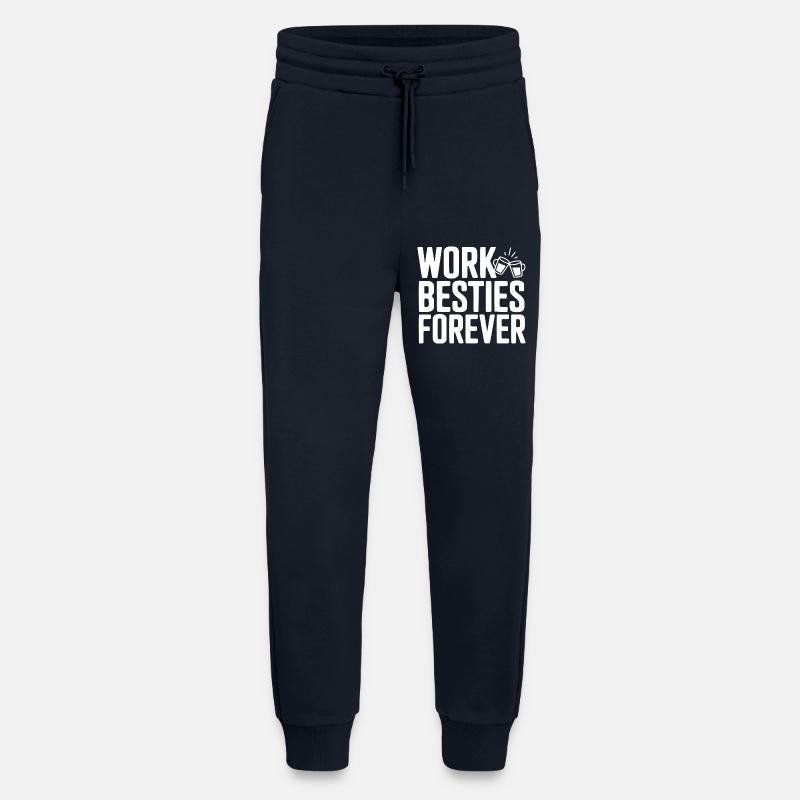 Work Besties Forever - Jogging Pants - made by SPREAD  - DARK NAVY