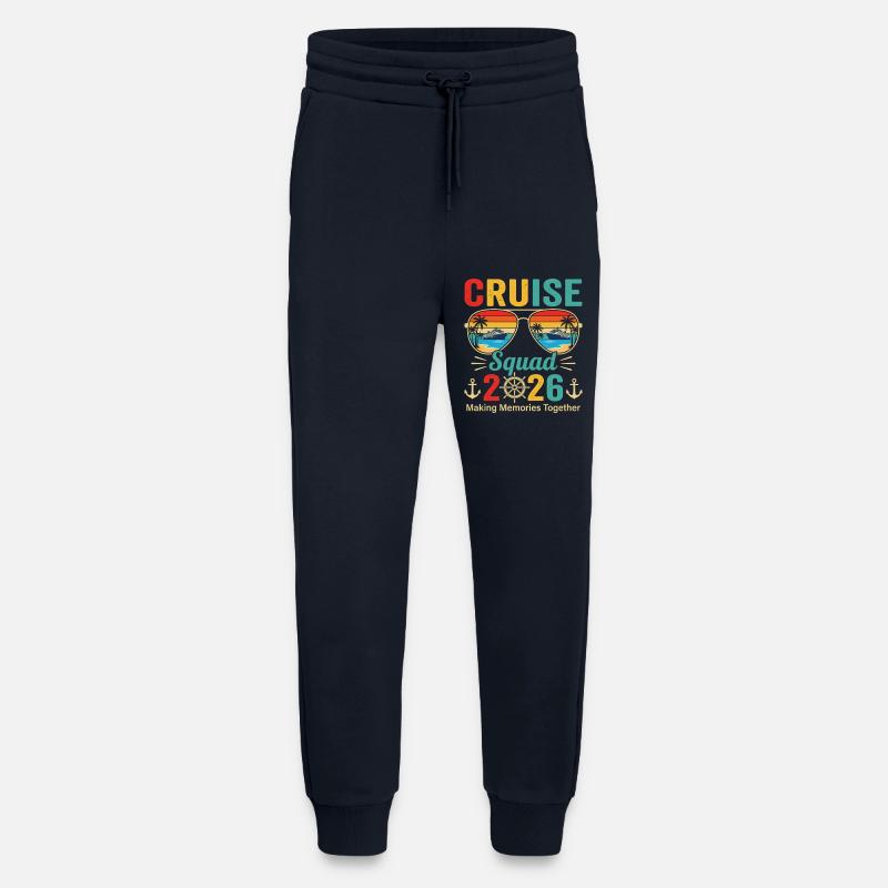 Cruise Squad 2026 Making Memories - Jogging Pants - made by SPREAD  - DARK NAVY