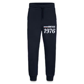 T-Shirt 50 Ans Né(e) 1976 Vintage - Pantalon de jogging bio décontracté fabriqué en UE - DARK NAVY - Devant