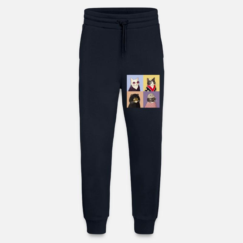 Cat Couture Quartet - Jogging Pants - made by SPREAD  - DARK NAVY