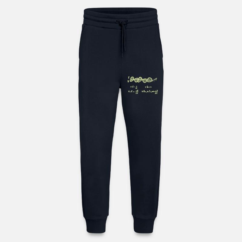 Maxwell's equations - Jogging Pants - made by SPREAD  - DARK NAVY