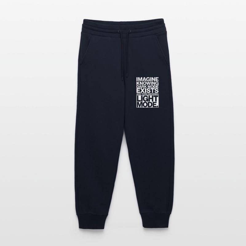 Le mode sombre existe Programmeur IT Nerd Coder Office Pantalon de jogging bio décontracté fabriqué en UE