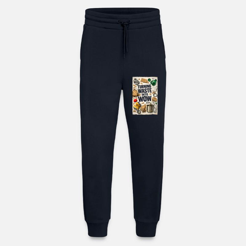 Abfall wird Wow | Upcycling Recycling - Jogginghose - made by SPREAD - DARK NAVY