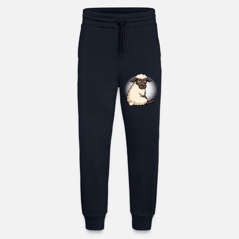 Schaf Schafe Schäfer Schafhalter Schafbock - Jogginghose - made by SPREAD - DARK NAVY