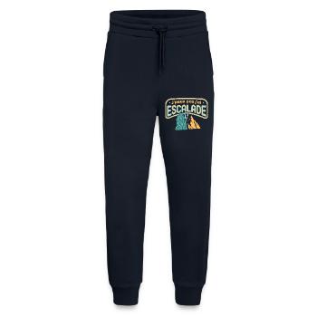 J'peux pas j'ai Escalade - Pantalon de jogging bio décontracté fabriqué en UE - DARK NAVY - Devant