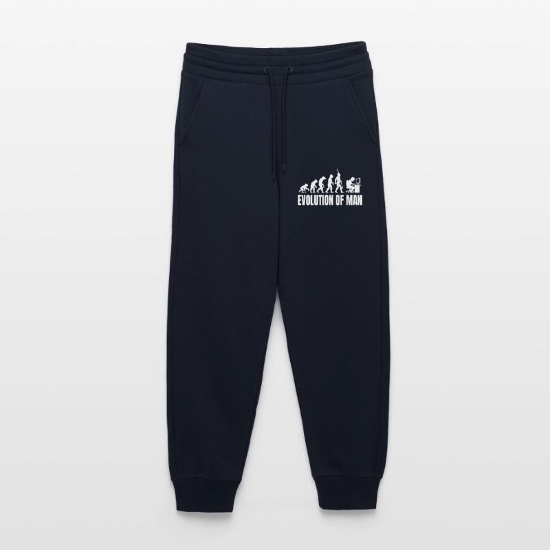 Programmierer Computerfreak Evolution Retro Jogginghose - made by SPREAD