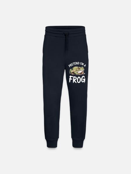 Frog Sayings Frogs Funny Frog Gift - Jogging Pants - made by SPREAD - DARK NAVY