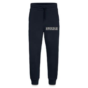 drinks from enemies skulls - Jogging Pants - made by SPREAD  - DARK NAVY - Front
