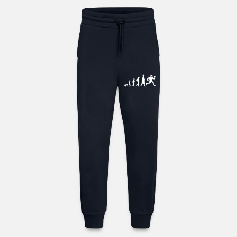 Évolution de la crosse - Pantalon de jogging bio décontracté fabriqué en UE - DARK NAVY