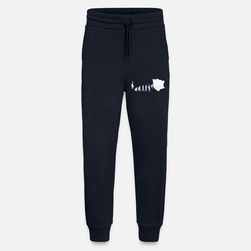 Evolution zur Abenteuer-Silhouette - Jogginghose - made by SPREAD - DARK NAVY