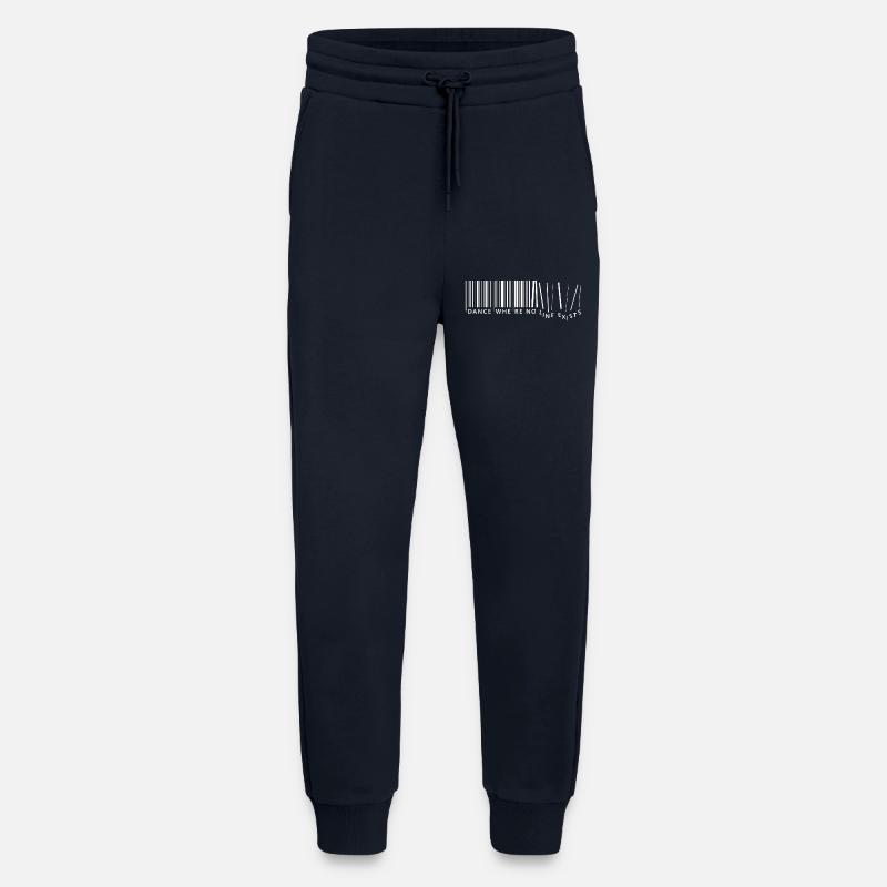dance where no line exists - Jogging Pants - made by SPREAD - DARK NAVY