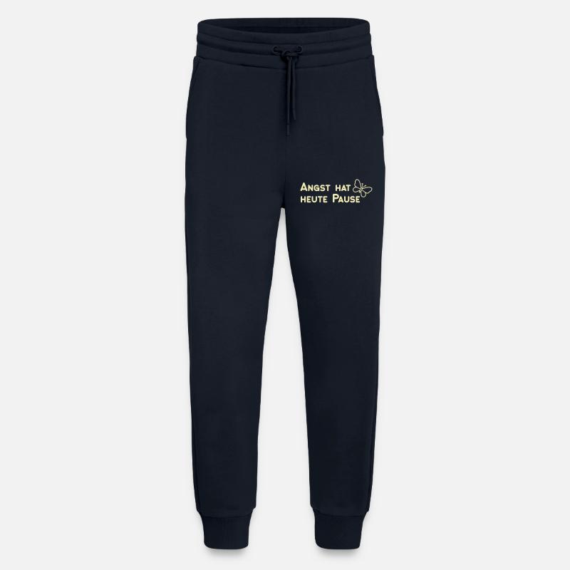 Angst hat heute Pause - Jogginghose - made by SPREAD - DARK NAVY