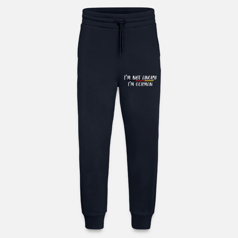 Humorous German Identity Statement - Jogging Pants - made by SPREAD - DARK NAVY