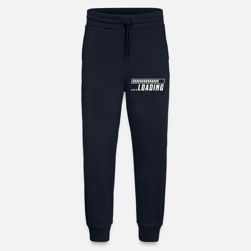 Loading Bar Loading Progress - Jogging Pants - made by SPREAD  - DARK NAVY