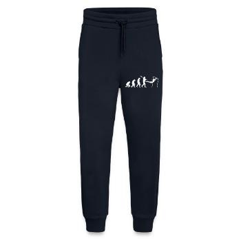Gymnastics Heartbeat Pulse Silhouette Art - Jogging Pants - made by SPREAD  - DARK NAVY - Front