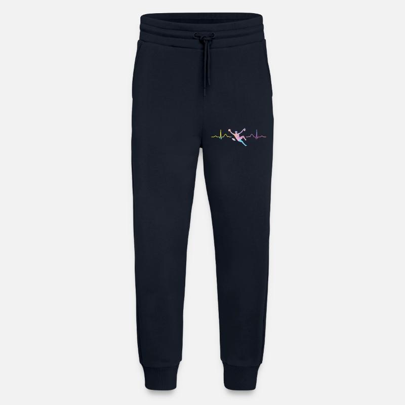 Boulderer Herzschlag Boulder Bouldern - Jogginghose - made by SPREAD - DARK NAVY