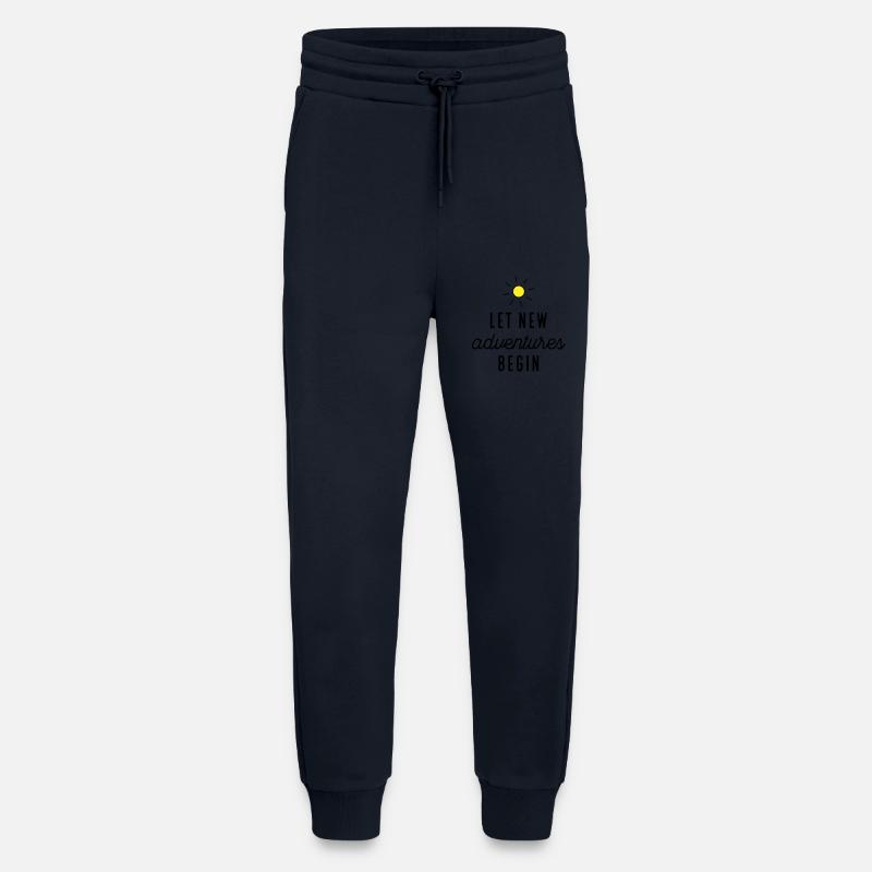 Adventure or new beginning - Jogging Pants - made by SPREAD  - DARK NAVY