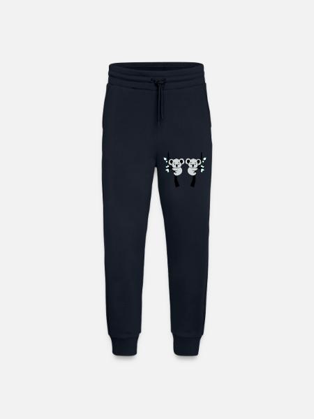Koala Bear Comic Tree 2 - Jogging Pants - made by SPREAD  - DARK NAVY