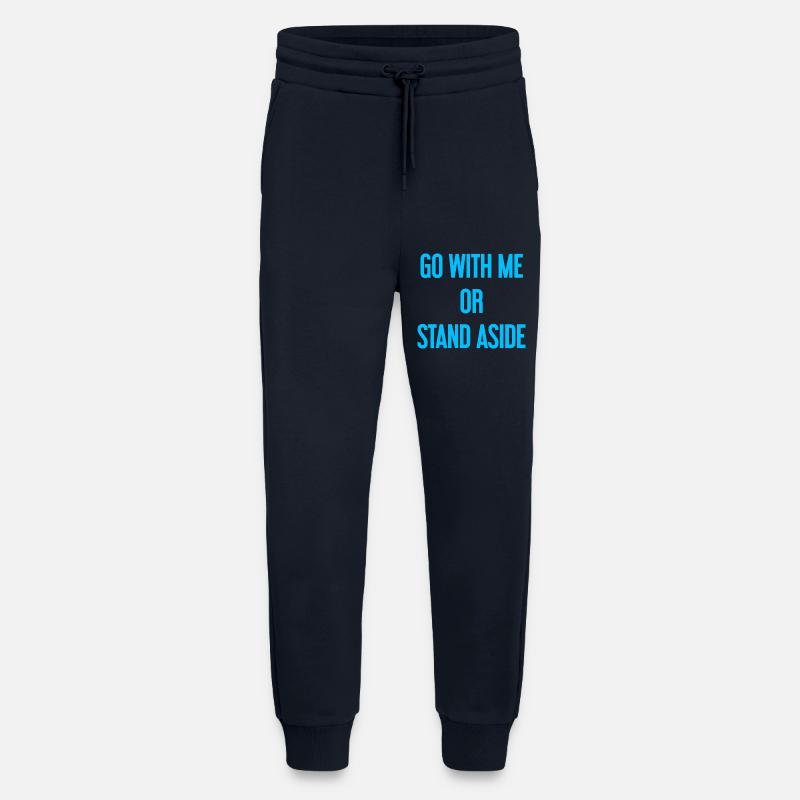 Geh mit oder beiseite - Jogginghose - made by SPREAD - DARK NAVY