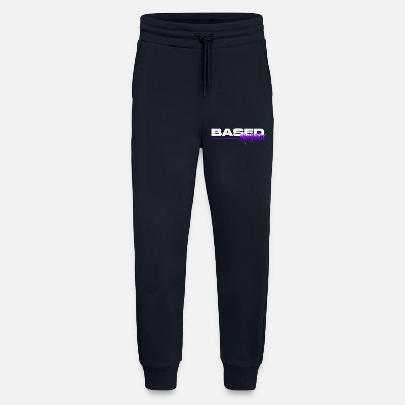 Based Mindset – Streetwear Graffiti Mentality - Jogginghose - made by SPREAD - DARK NAVY