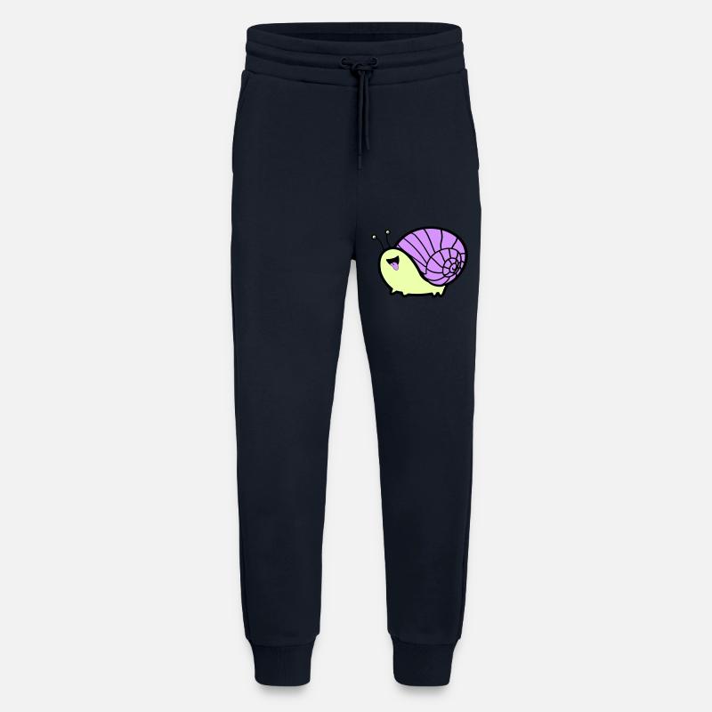 schnecke comic - Jogginghose - made by SPREAD - DARK NAVY