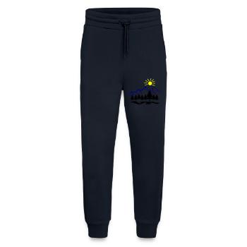 natur berge - Jogginghose - made by SPREAD - DARK NAVY - Vorne