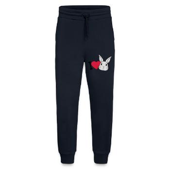 I love bunnys Logo - Jogginghose - made by SPREAD - DARK NAVY - Vorne