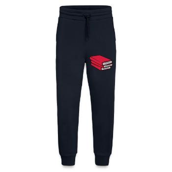 3 Books Stack Design - Jogging Pants - made by SPREAD  - DARK NAVY - Front