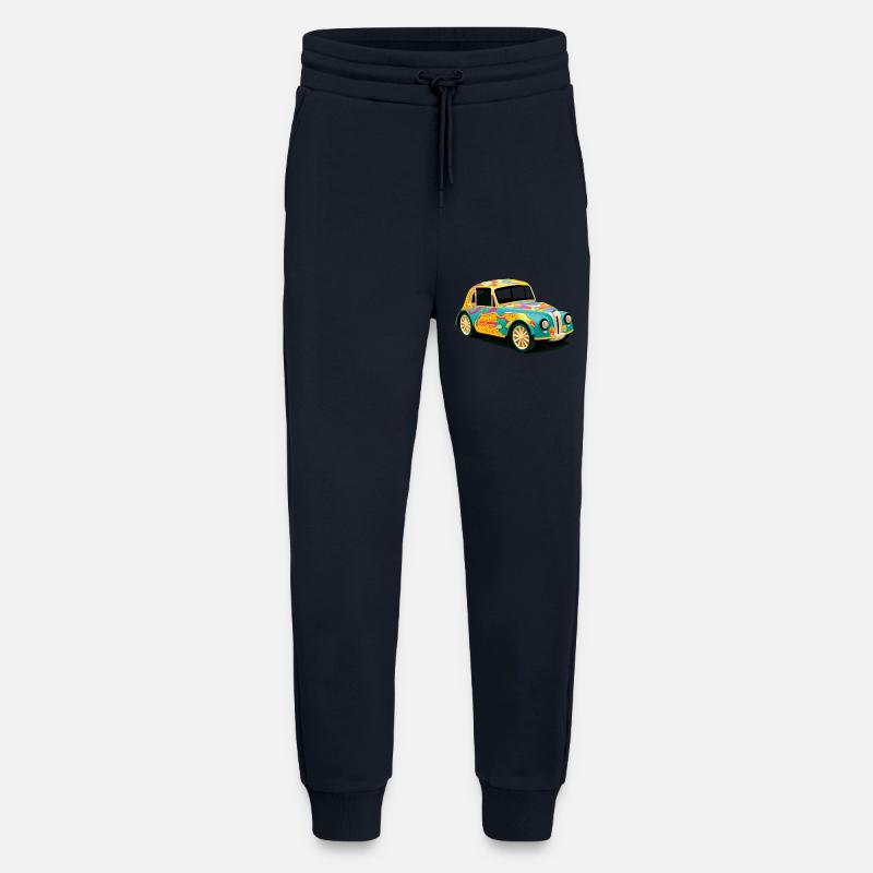 altes Abstraktes Auto - Jogginghose - made by SPREAD - DARK NAVY