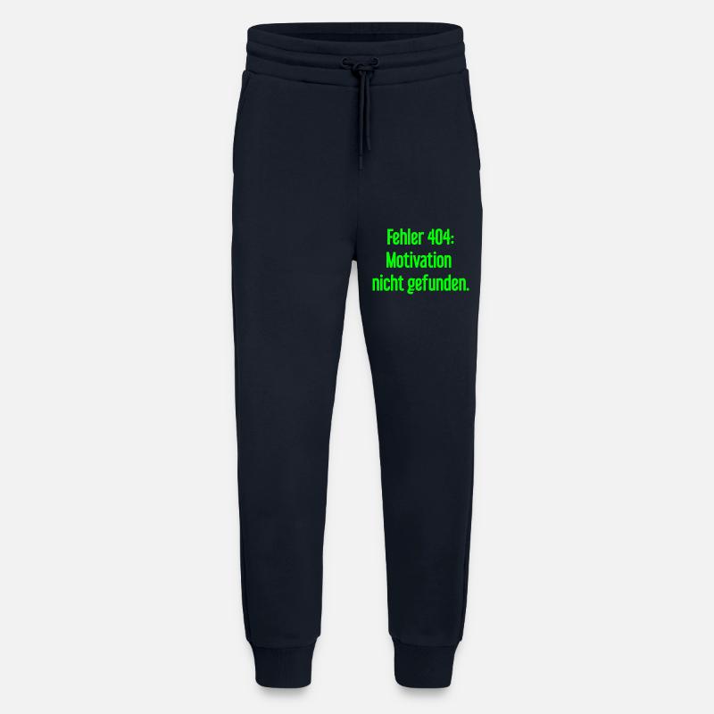 Fehler 404: Motivation nicht gefunden - Jogginghose - made by SPREAD - DARK NAVY