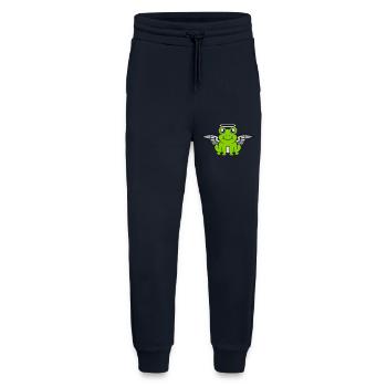 Halo Wings Frog Angel - Jogging Pants - made by SPREAD  - DARK NAVY - Front