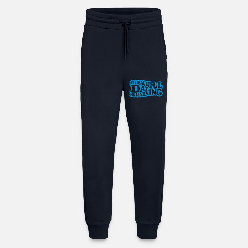 beautiful day for learning - Jogginghose - made by SPREAD - DARK NAVY