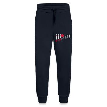 Je suis nul au bowling - Pantalon de jogging bio décontracté fabriqué en UE - DARK NAVY - Devant