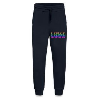 lumi rs arc-en-ciel - Pantalon de jogging bio décontracté fabriqué en UE - DARK NAVY - Devant