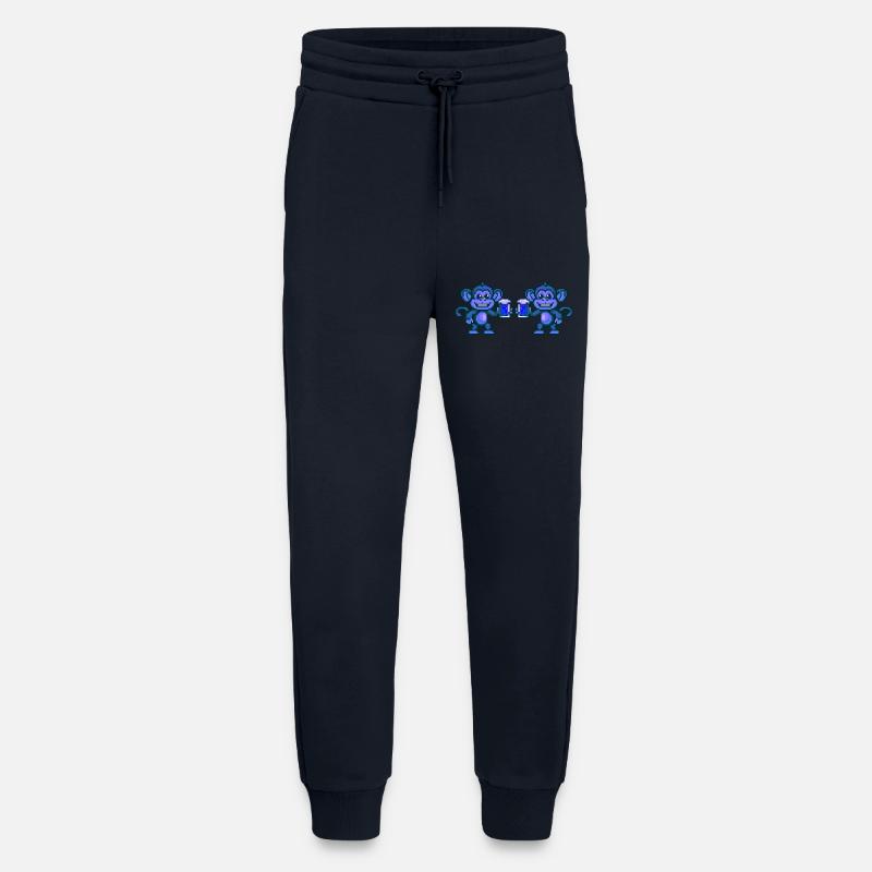 Affe Team Bier Party - Jogginghose - made by SPREAD - DARK NAVY