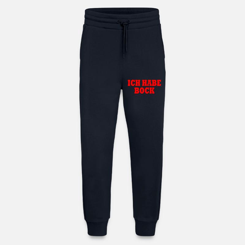 Ich habe bock - Jogginghose - made by SPREAD - DARK NAVY