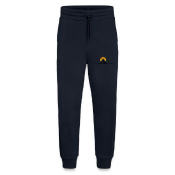 Mountains icon - Jogging Pants - made by SPREAD  - DARK NAVY - Front