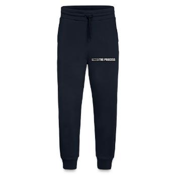 trust the process Zitat - Jogginghose - made by SPREAD - DARK NAVY - Vorne
