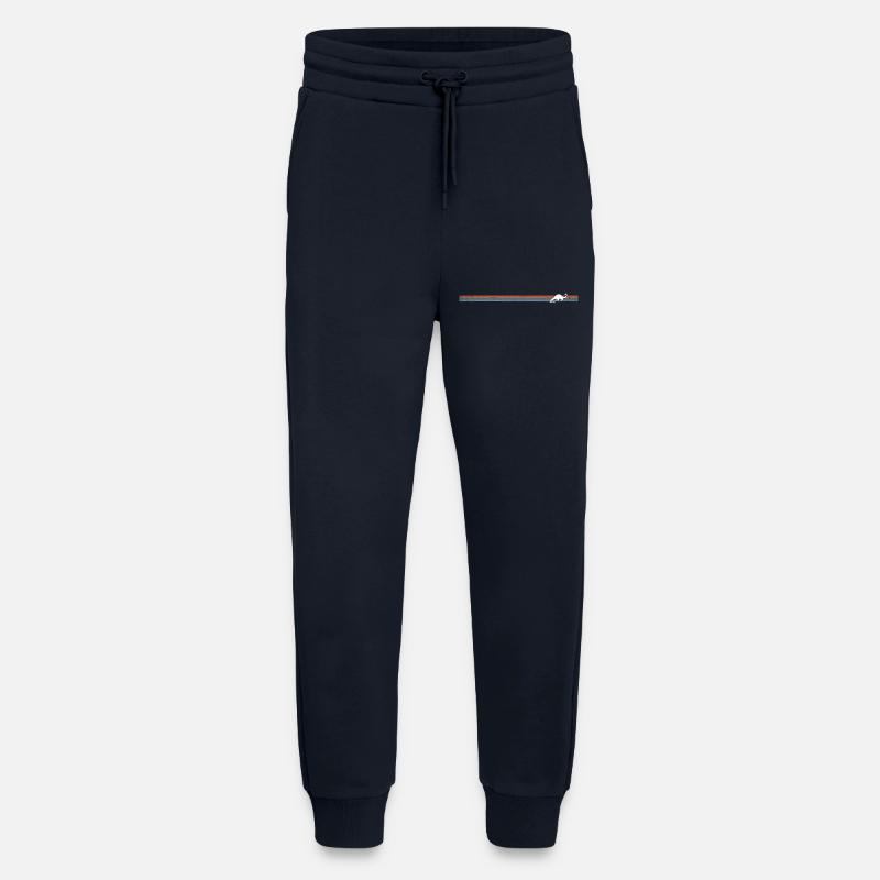 Retro Brontosaurus - Jogginghose - made by SPREAD - DARK NAVY