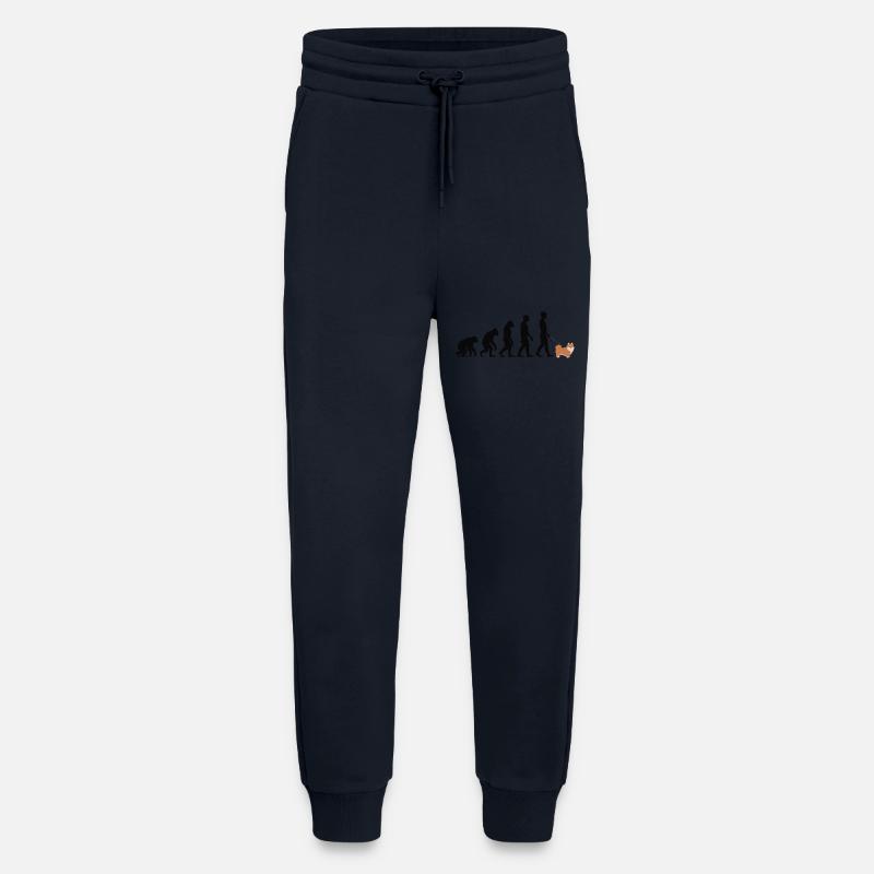 Dwarf spitz - Jogging Pants - made by SPREAD  - DARK NAVY