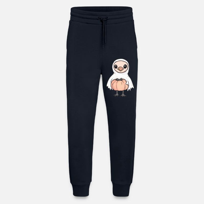 Bouquet Halloween Funny Ghost - Jogging Pants - made by SPREAD  - DARK NAVY