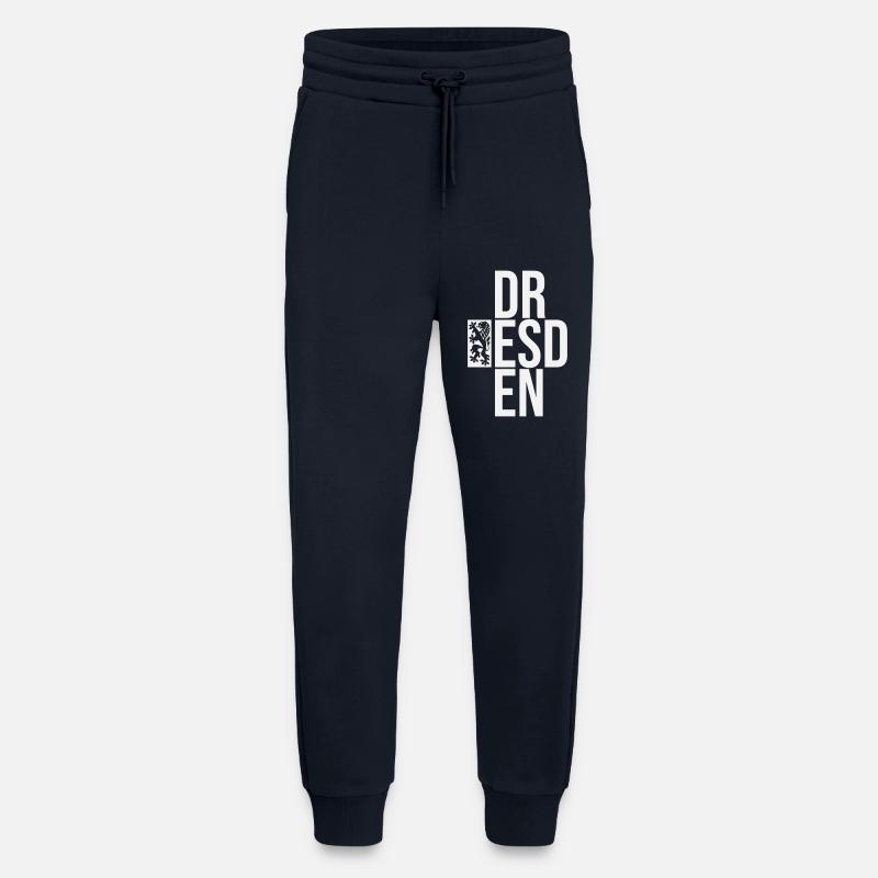 DR ESD EN - Jogging Pants - made by SPREAD  - DARK NAVY