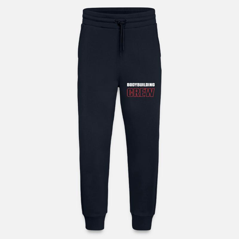 Équipe de musculation - Pantalon de jogging bio décontracté fabriqué en UE - DARK NAVY