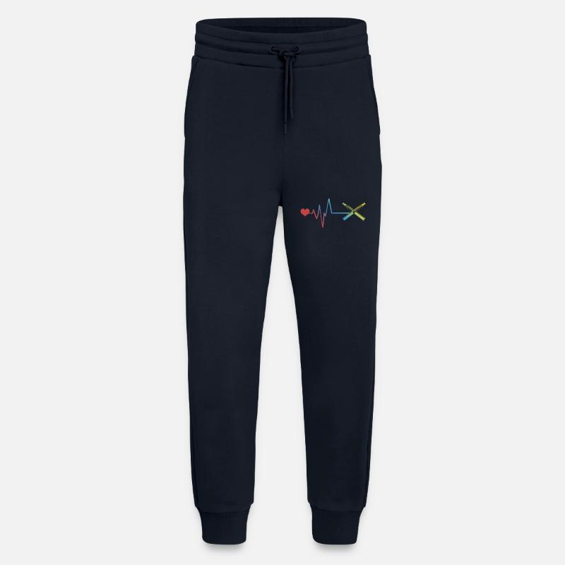 E-Zigarette Puls Herzschlag - Jogginghose - made by SPREAD - DARK NAVY