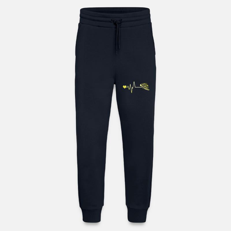 Pizza Puls Herz Liebe - Jogginghose - made by SPREAD - DARK NAVY