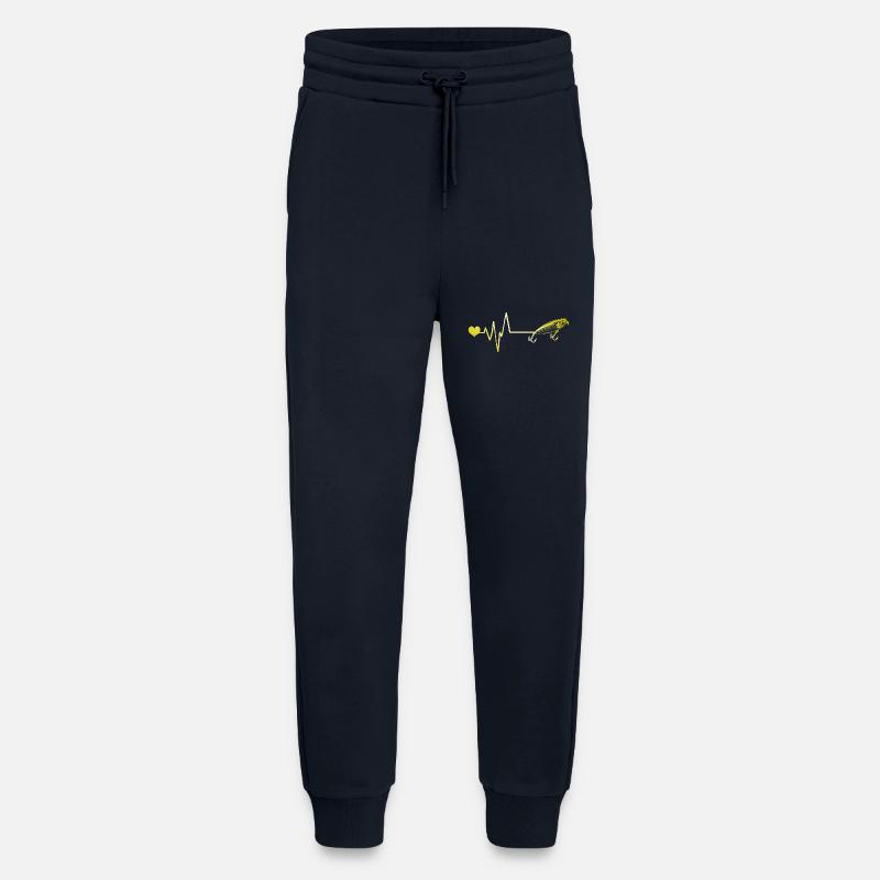 Fish Hook Pulse - Jogging Pants - made by SPREAD  - DARK NAVY