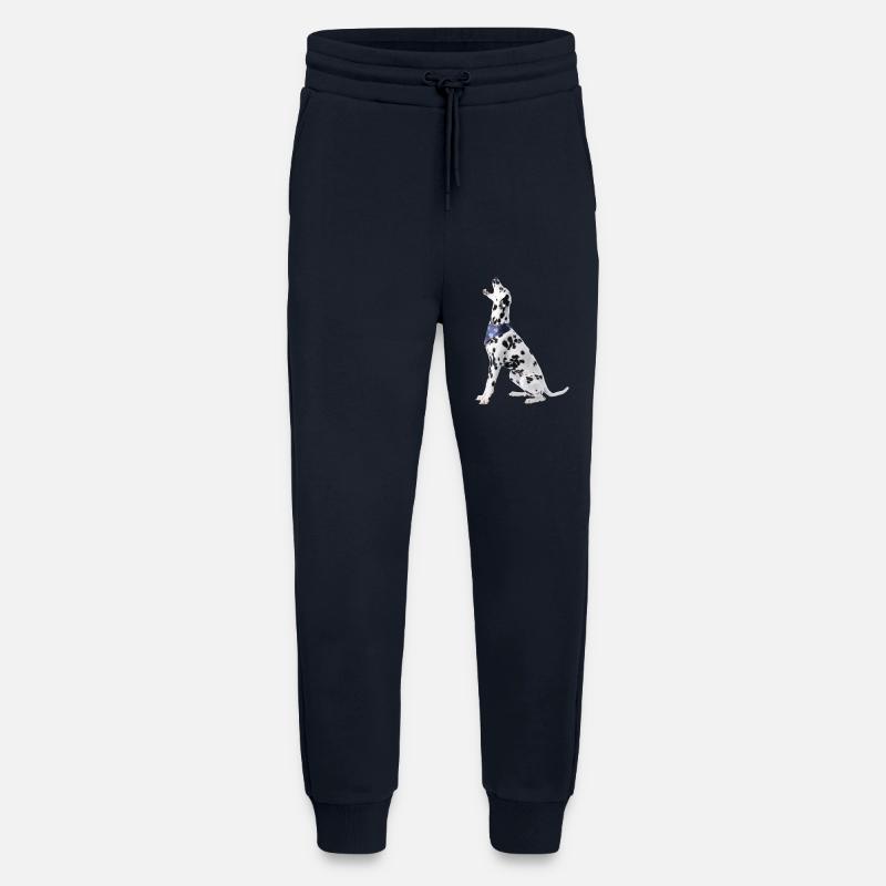 Dalmatiner mit Halstuch - Jogginghose - made by SPREAD - DARK NAVY