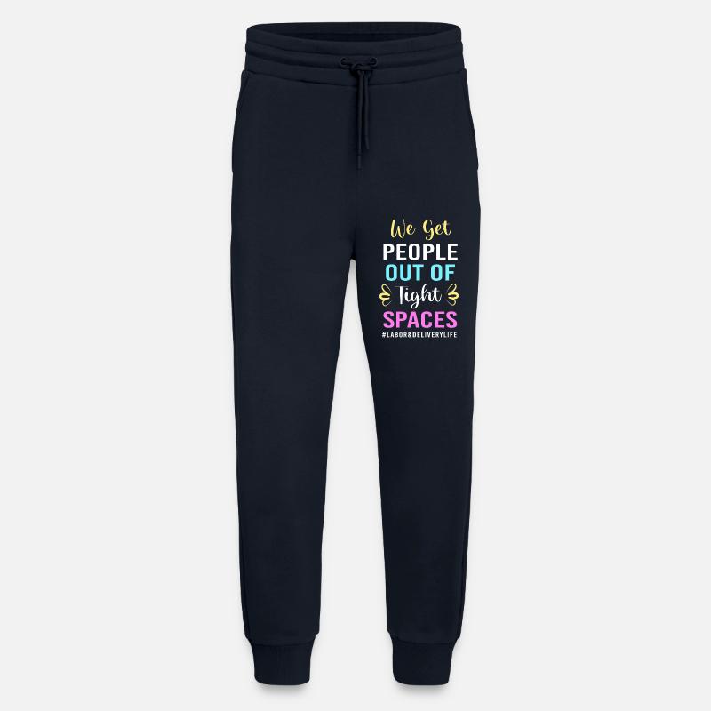 Hebamme Entbindung - Jogginghose - made by SPREAD - DARK NAVY